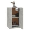 vidaXL Wall Mounted TV Cabinet Concrete Grey 40x34.5x60 cm