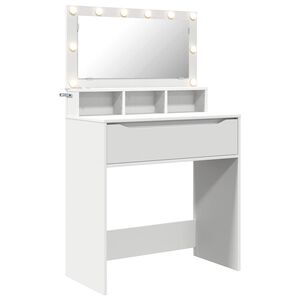 vidaXL Bedroom Dressing Tables White 80 x 39.6 x 135 cm