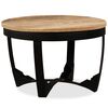 vidaXL Coffee Table Solid Rough Mango Wood 60x40 cm
