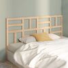 vidaXL Bed Headboard 186x4x104 cm Solid Wood Pine