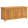 vidaXL Storage Box | Warm teak | Fine sanded teak hardwood | Large | Storage Box