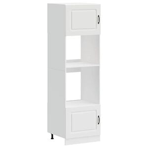 vidaXL Oven Cabinets 2 pcs "Kalmar" White Engineered Wood