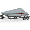 vidaXL Boat Cover Grey Length 519-580 cm Width 294 cm