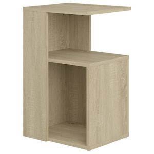 vidaXL Side Table | Sonoma oak | Engineered wood | Compact | Side Table