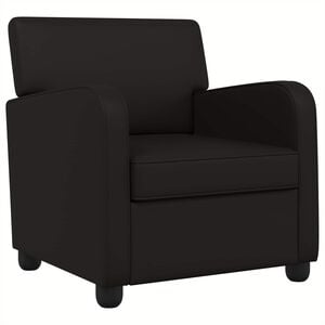 vidaXL Armchair Black Faux Leather
