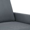 vidaXL 3-Seater Sofa Dark Grey 180 cm Velvet