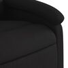 vidaXL Recliner Chair Black Fabric