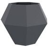 vidaXL Planter Anthracite 100 x 100 x 80 cm Steel