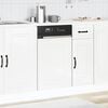 vidaXL Dishwasher Panel&nbsp;Kalmar&nbsp;High Gloss White&nbsp;45x1.5x67 cm Engineered Wood