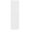 vidaXL Wardrobe White 80x52x180 cm Engineered Wood