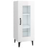 vidaXL Sideboard High Gloss White 34.5x34x90 cm Engineered Wood
