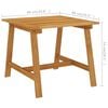 vidaXL Garden Dining Table 88x88x74 cm Solid Acacia Wood