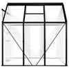 vidaXL Greenhouse Anthracite Aluminium 3.61 m²