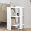 vidaXL Bookshelf White 52 x 25 x 71.5 cm Chipboard