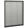 vidaXL Plisse Insect Screen for Windows Aluminium Anthracite 80x100 cm