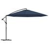 vidaXL Cantilever Garden Parasol 3,5 m Blue
