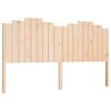 vidaXL Bed Headboard 186x4x110 cm Solid Wood Pine