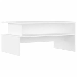 vidaXL Coffee Table White 90x55x42.5 cm Engineered Wood