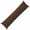 vidaXL Throw Pillow HEERLEN Brown 40 x 145 cm Fabric