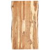 vidaXL Table Top Solid Acacia Wood 118x(50-60)x3,8 cm