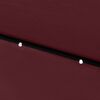 vidaXL Garden Parasol with LEDs and Steel Pole Bordeaux Red 2x3 m