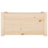 vidaXL Garden Planter 60x31x31 cm Solid Pinewood