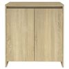 vidaXL Sideboard Sonoma Oak 70x41x75 cm Engineered Wood