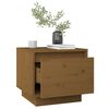 vidaXL Bedside Cabinets 2 pcs Honey Brown 35x34x32 cm Solid Wood Pine