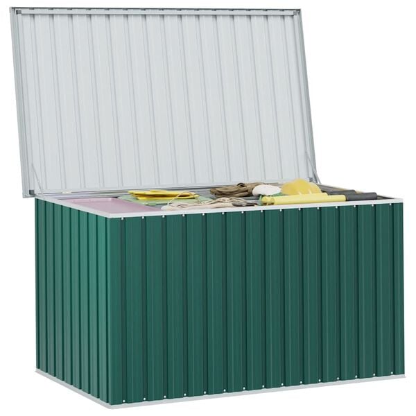vidaXL Garden Storage Box Green 171x99x93 cm