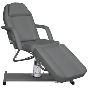 vidaXL Massage Table Grey 180x62x(87-112) cm
