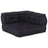 vidaXL Modular Sofa 3 pcs Anthracite Fabric