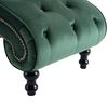vidaXL Chaise Lounge Green Velvet