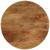 vidaXL Table Top &Oslash; 60x2,5 cm Round Solid Wood Mango