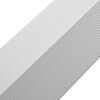 vidaXL 5 pcs Decking Angle Trims Aluminium 170 cm Silver