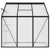 vidaXL Greenhouse Anthracite Aluminium 3.8 m&sup3;