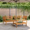 vidaXL Garden Pallet Corner Sofas 2 pcs Solid Wood Acacia