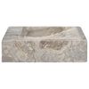 vidaXL Sink Grey 58x39x10 cm Marble