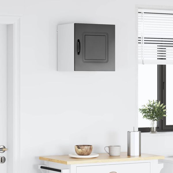 vidaXL Kitchen Cabinet Kalmar Black 40 x 31 x 40 cm Engineered Wood