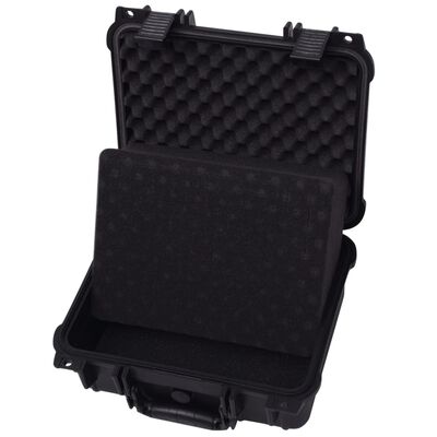 vidaXL Protective Equipment Case 35x29.5x15 cm Black