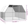 vidaXL Chicken Cage 3x4x2 m Galvanised Steel