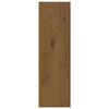 vidaXL Wall Cabinet Honey Brown 30x30x100 cm Solid Pinewood