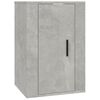 vidaXL Wall Mounted TV Cabinet Concrete Grey 40x34.5x60 cm