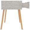 vidaXL Bedside Cabinet Concrete Grey 40x40x56 cm Engineered Wood