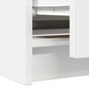 vidaXL TV Cabinet White 100x35x54 cm Engineered Wood