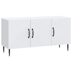 vidaXL TV Cabinet White 99 x 34.5 x 50 cm Engineered Wood