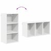 vidaXL Hanging Cabinet White 40 x 29.5 x 80 cm Engineered Wood