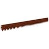 vidaXL Lawn Edge with Top Fold 10 pcs 103x10cm Steel Rusty