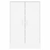 vidaXL Shoe Cabinet White 60x35x92 cm Engineered Wood