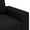 vidaXL Sofa Black 100 x 80 x 82 cm Fabric