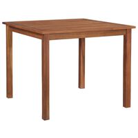 vidaXL Garden Table 85x85x74 cm Solid Acacia Wood